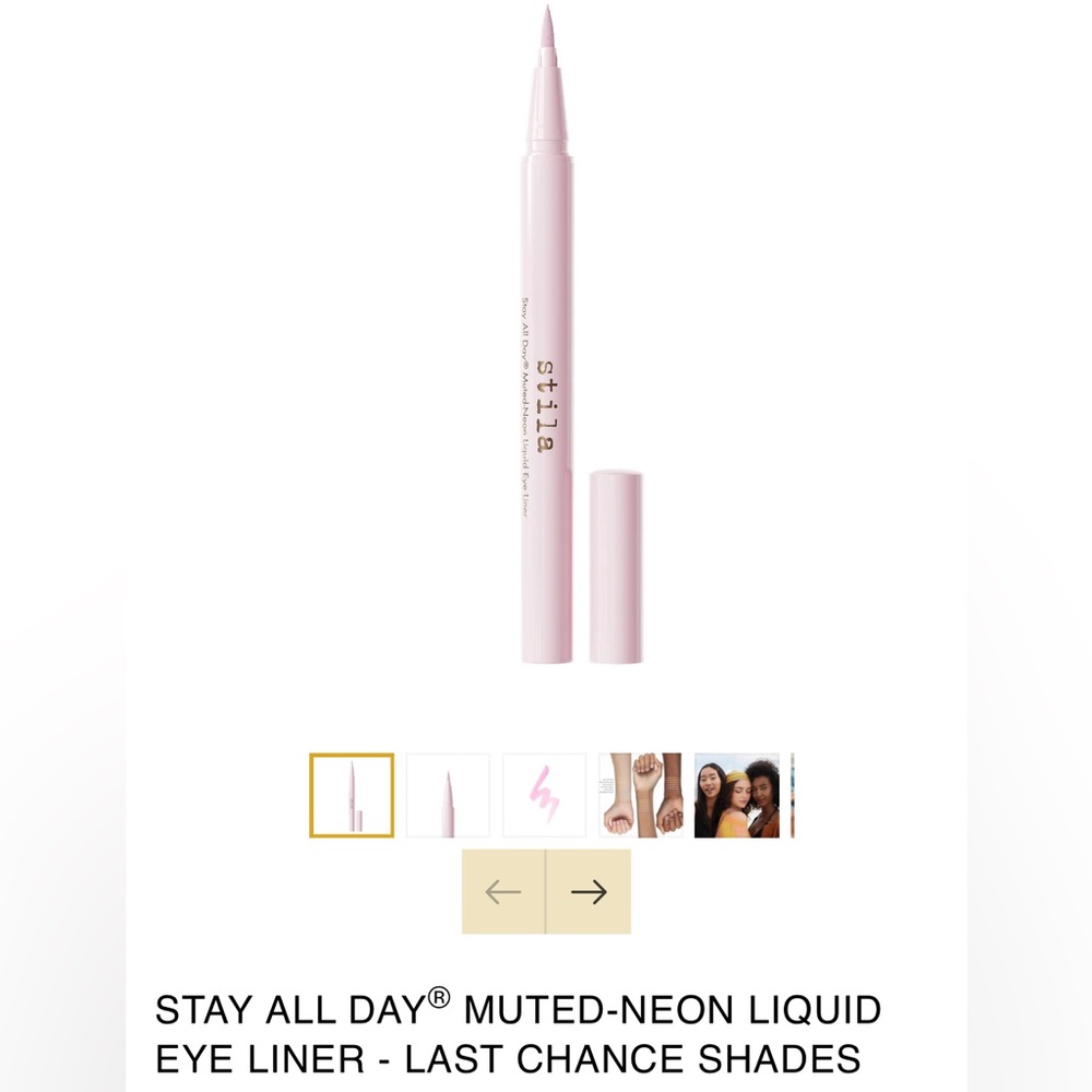 Stila Stay All Day Liquid Eyeliner - COTTON CANDY